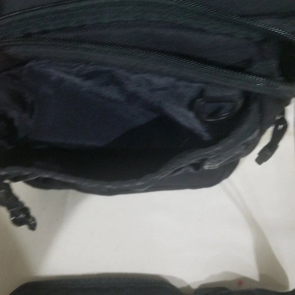 Black‎ Messenger Bag Crossbody multipocket The Walking Co Certified Walking Gear